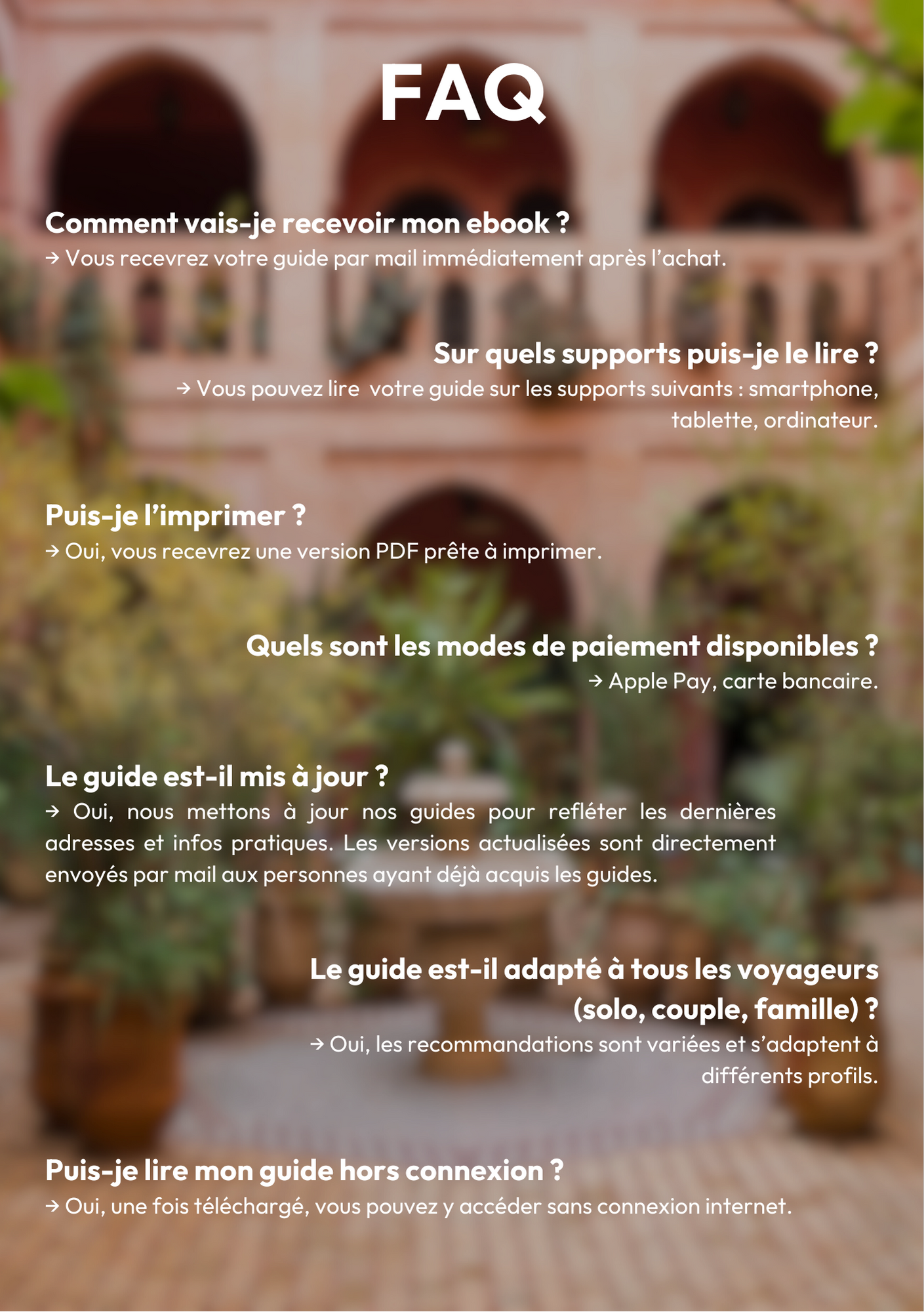 Les splendeurs de Marrakech ⎜Format Numérique