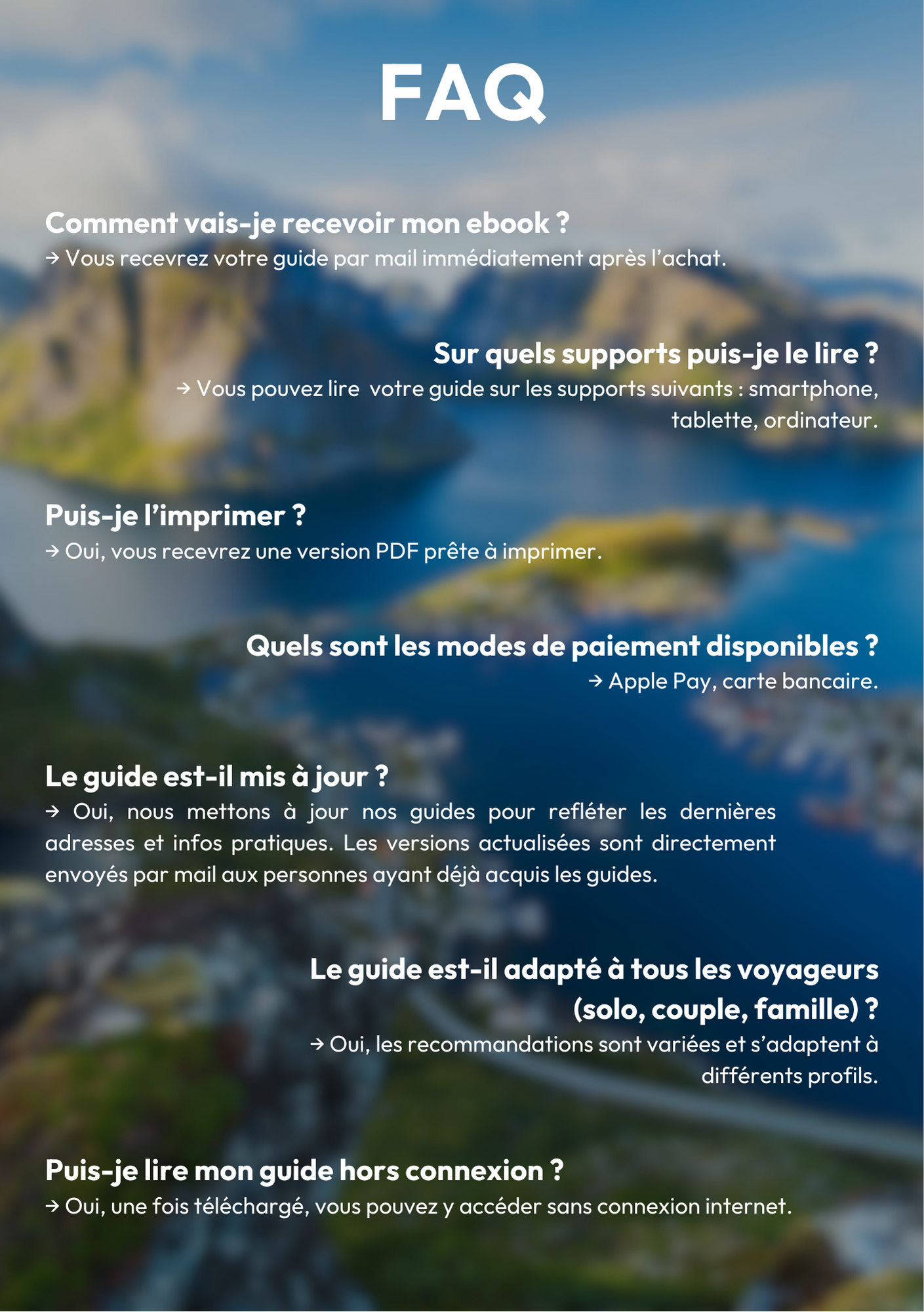 Les splendeurs de la Norvège ⎜Format Numérique