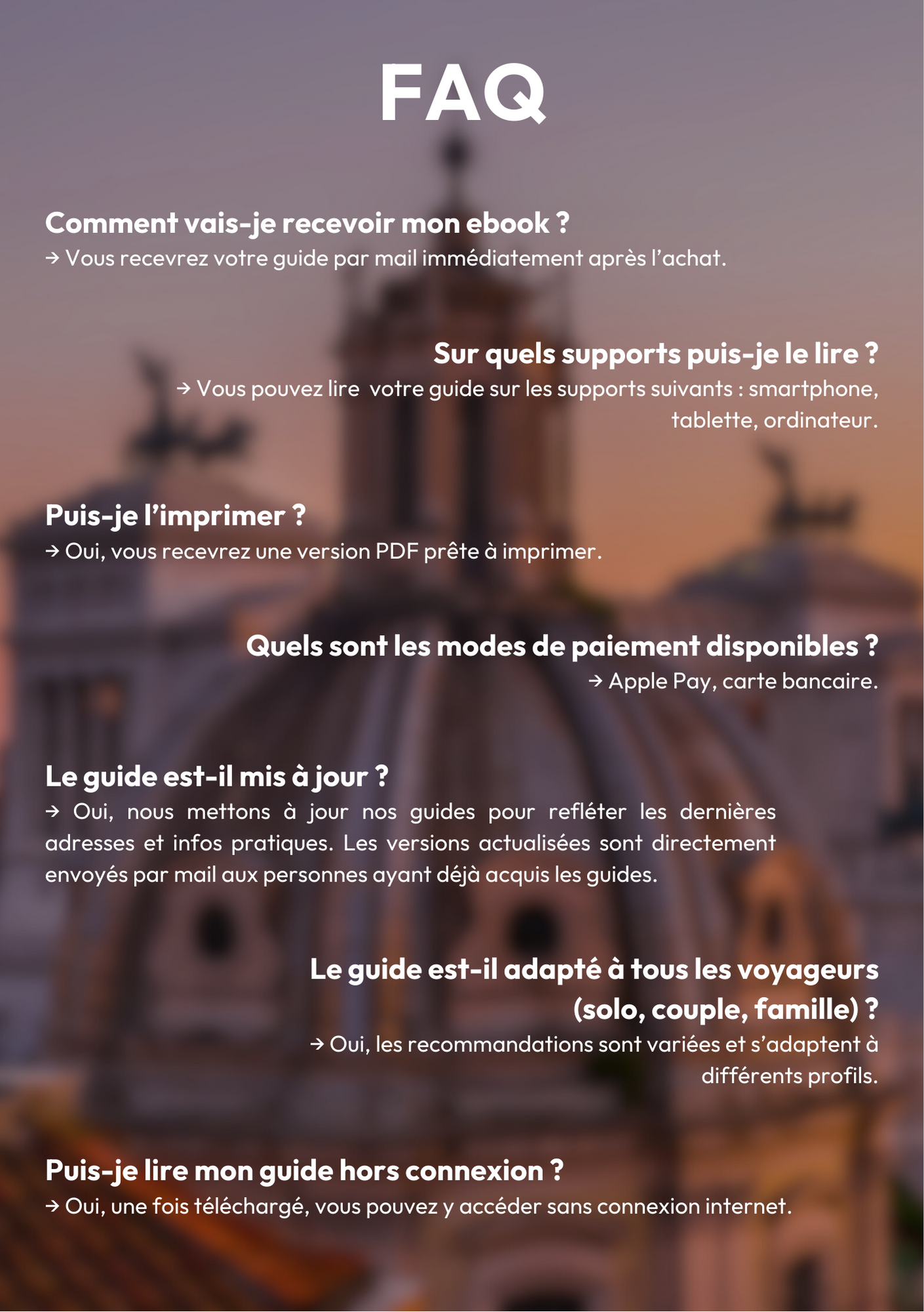 Les splendeurs de Rome ⎜Format Numérique