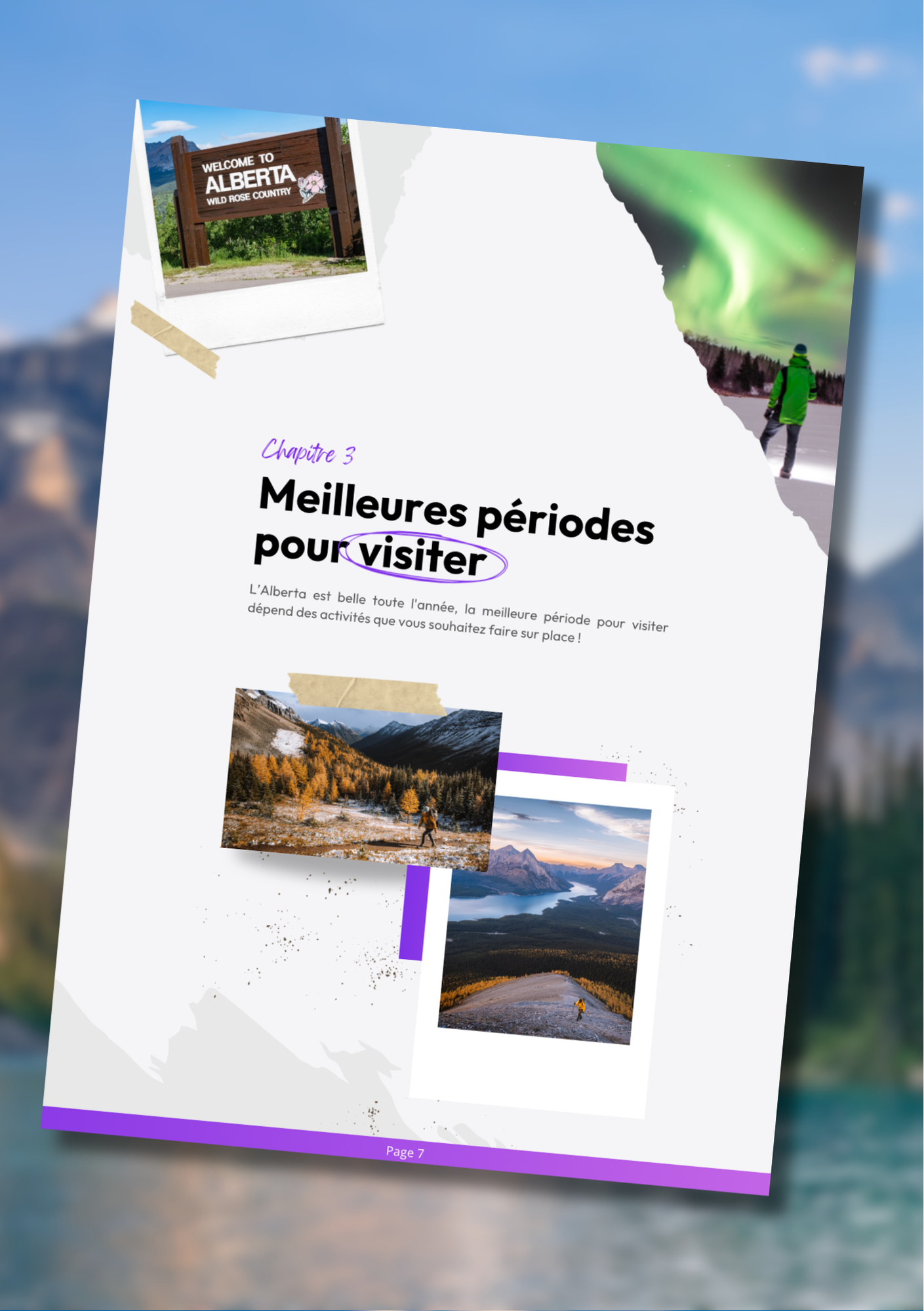 Les 100 splendeurs de L'Alberta⎜Format Numérique