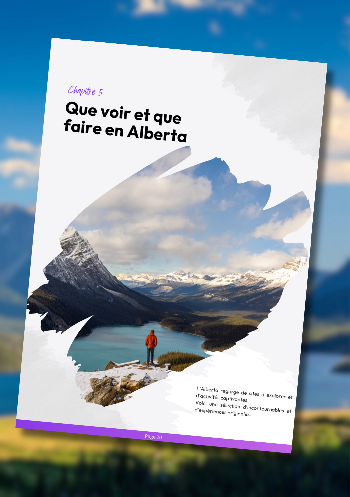 Les 100 splendeurs de L'Alberta⎜Format Numérique