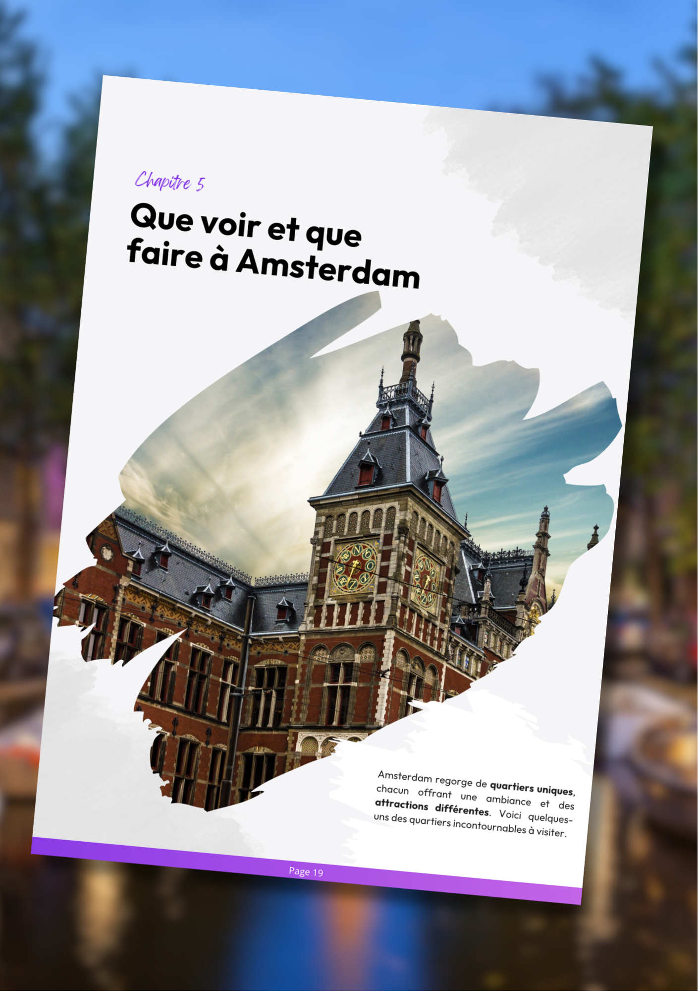 Les splendeurs d’Amsterdam⎜Format Numérique