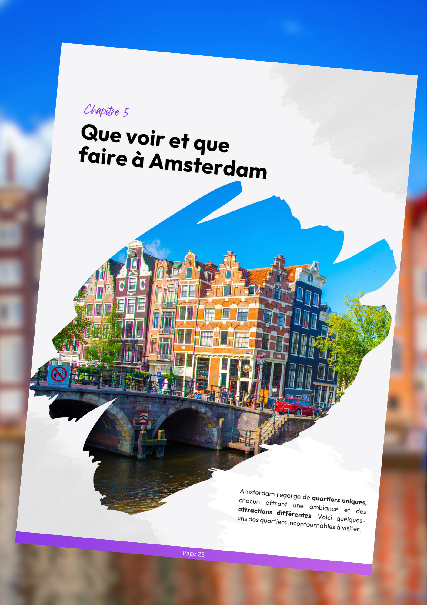 Les splendeurs d’Amsterdam⎜Format Numérique