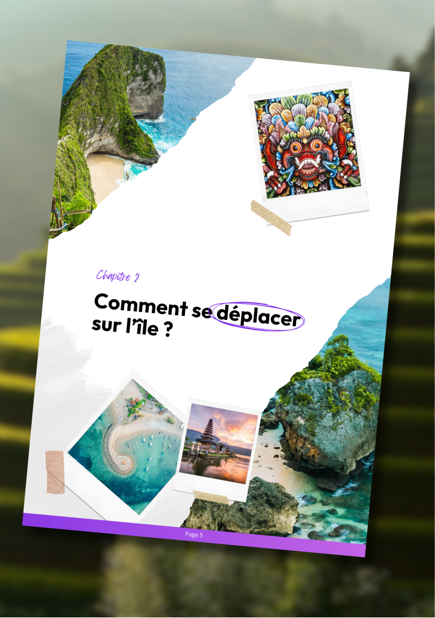 Les 100 splendeurs de Bali⎜Format Numérique