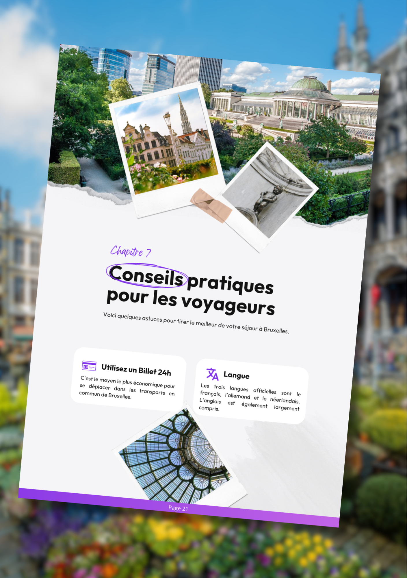 Les splendeurs de Bruxelles ⎜Format Numérique