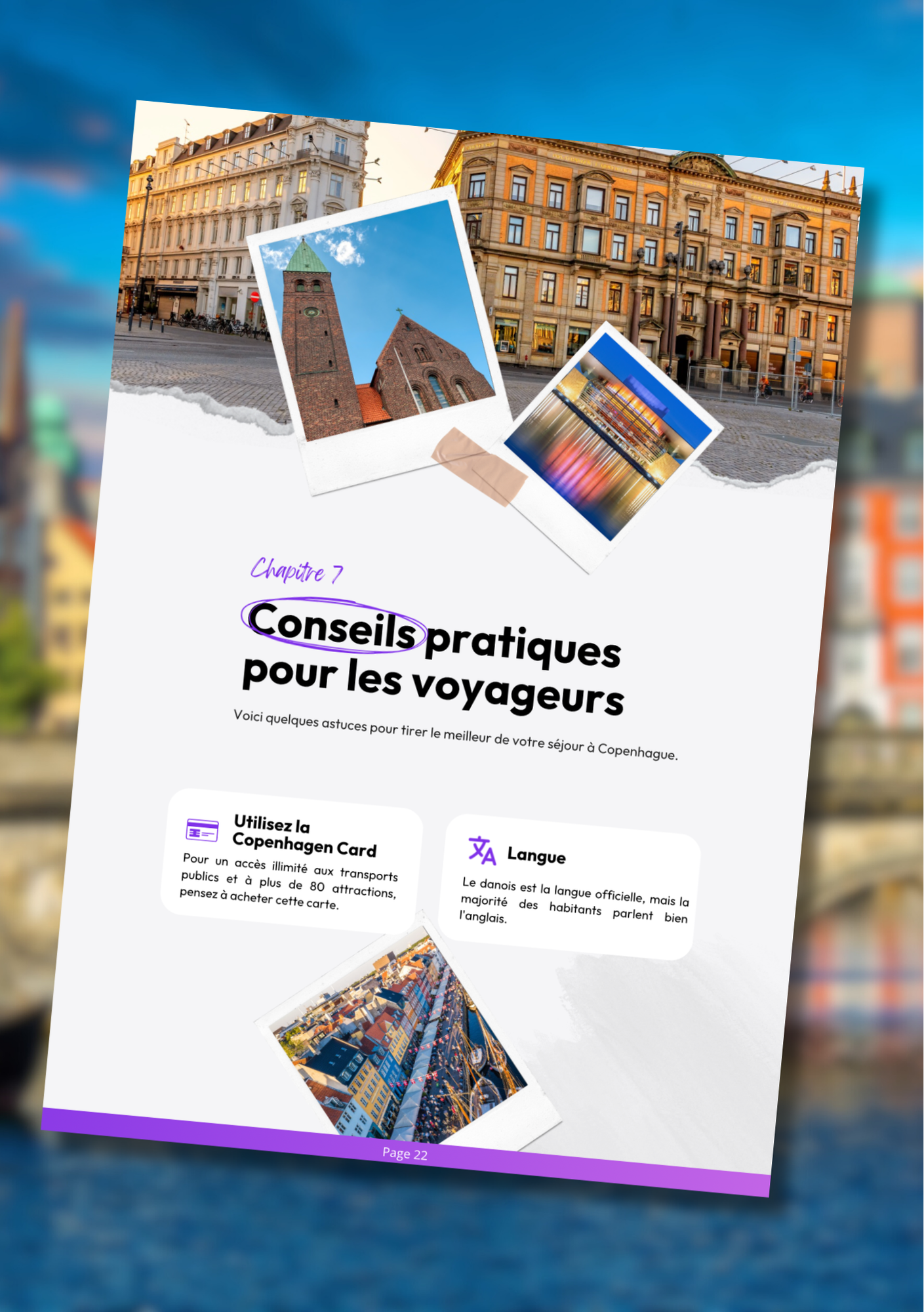 Les splendeurs de Copenhague⎜Format Numérique