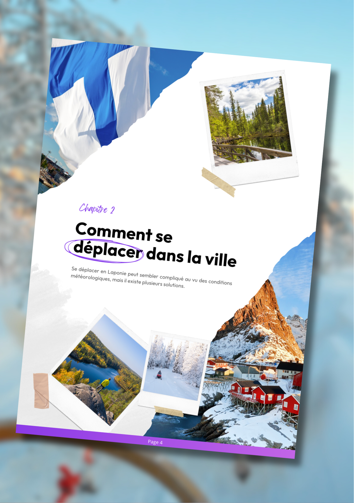 Les splendeurs de la Laponie ⎜Format Numérique