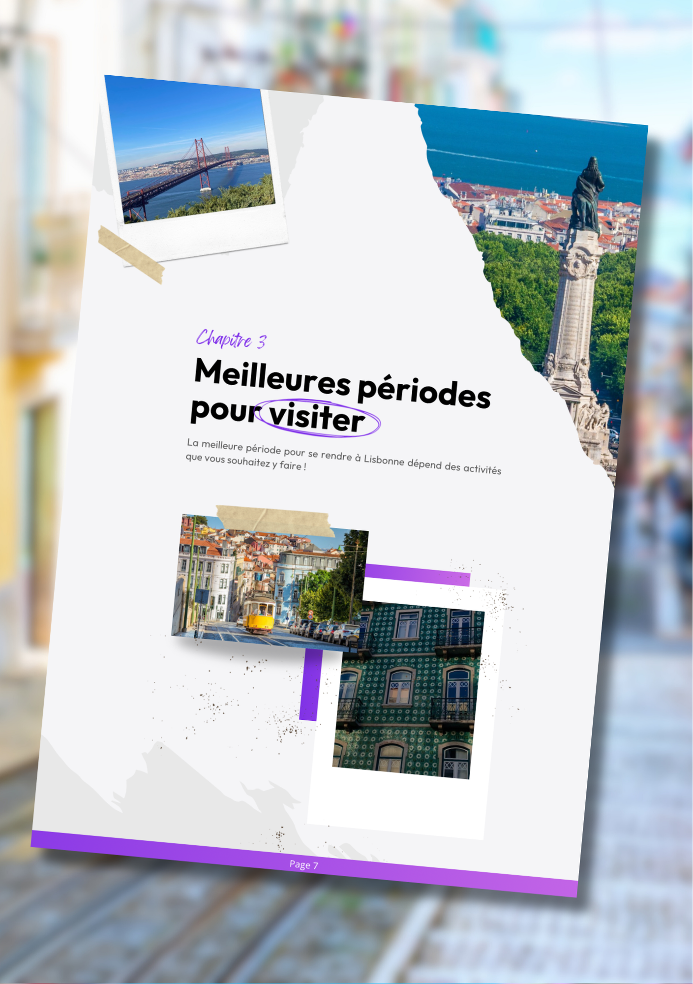 Les splendeurs de Lisbonne⎜Format Numérique