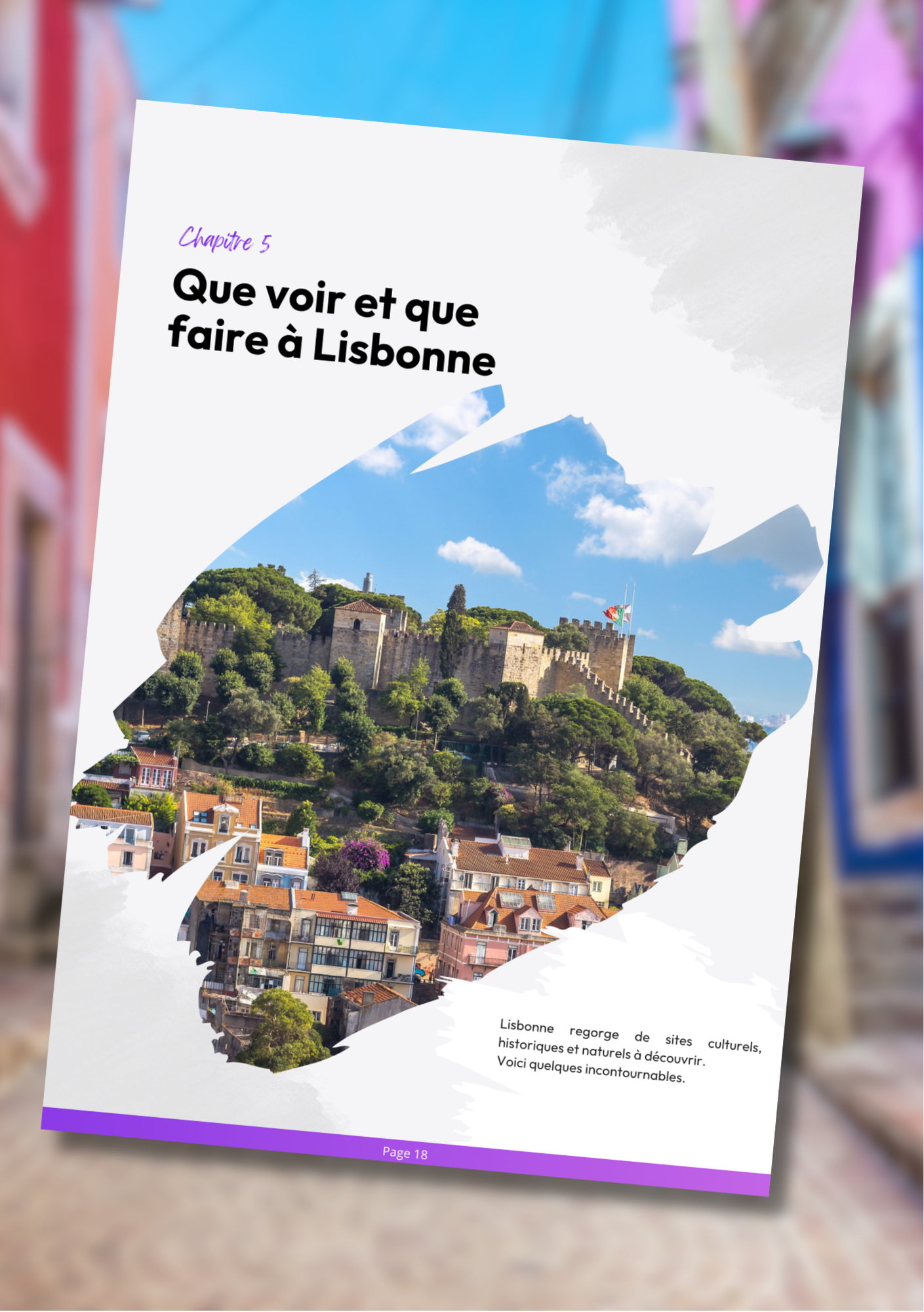 Les splendeurs de Lisbonne⎜Format Numérique