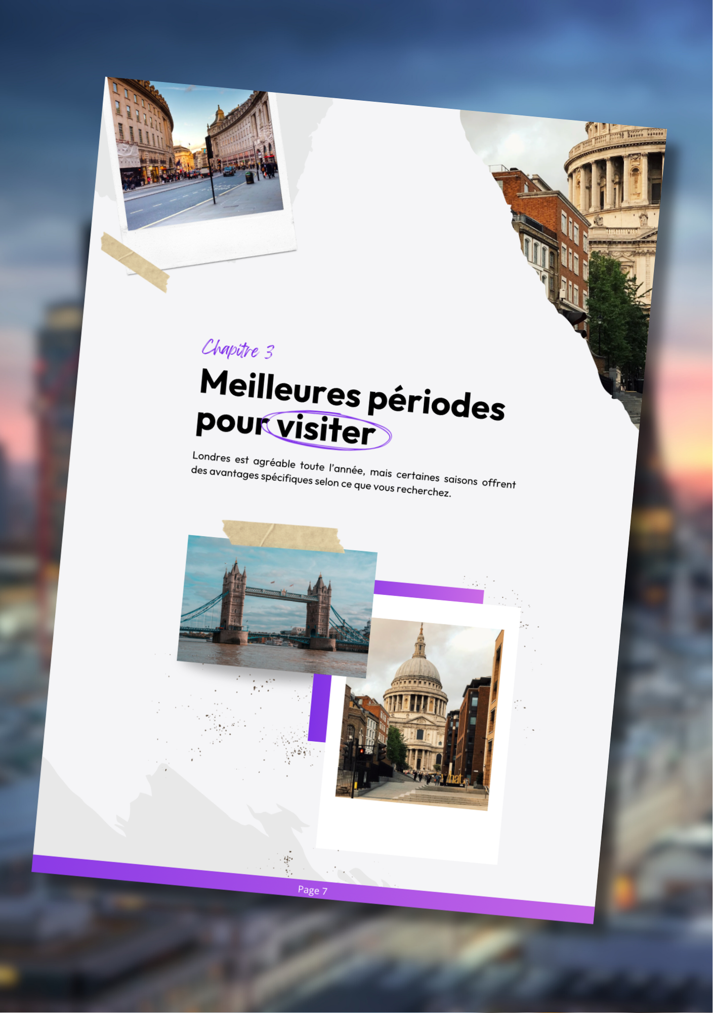 Les splendeurs de Londres ⎜Format Numérique
