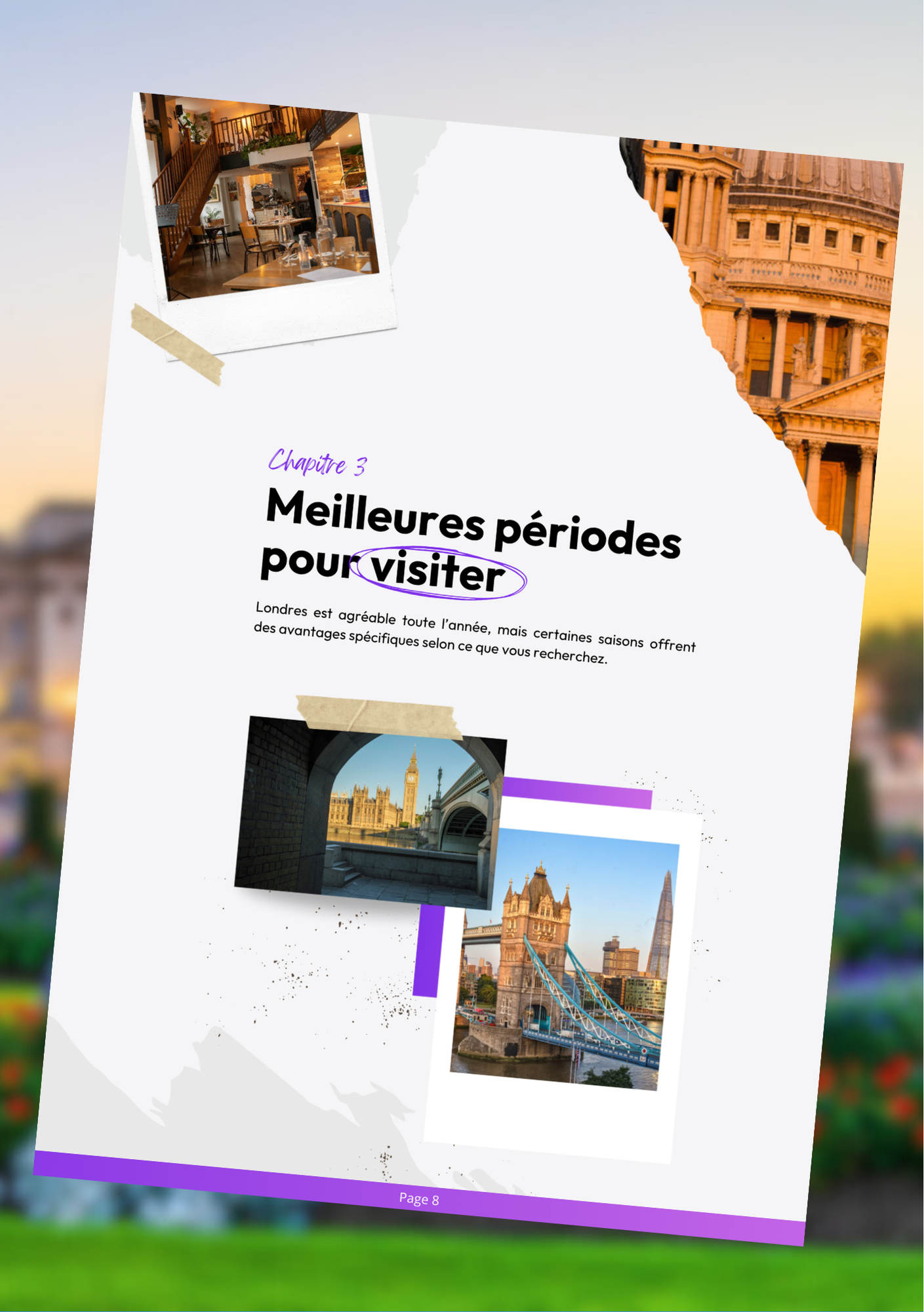 Les splendeurs de Londres ⎜Format Numérique