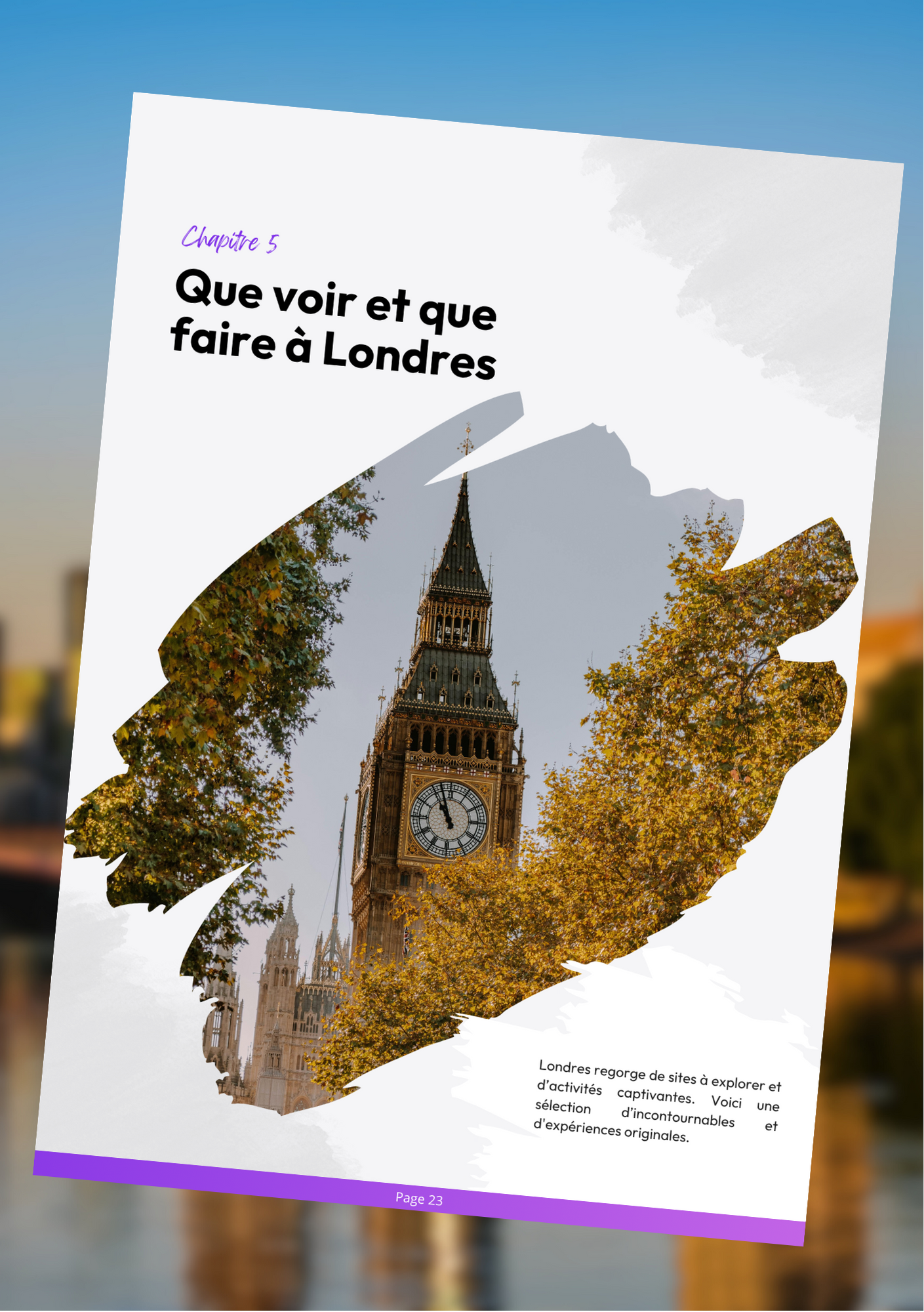 Les splendeurs de Londres ⎜Format Numérique