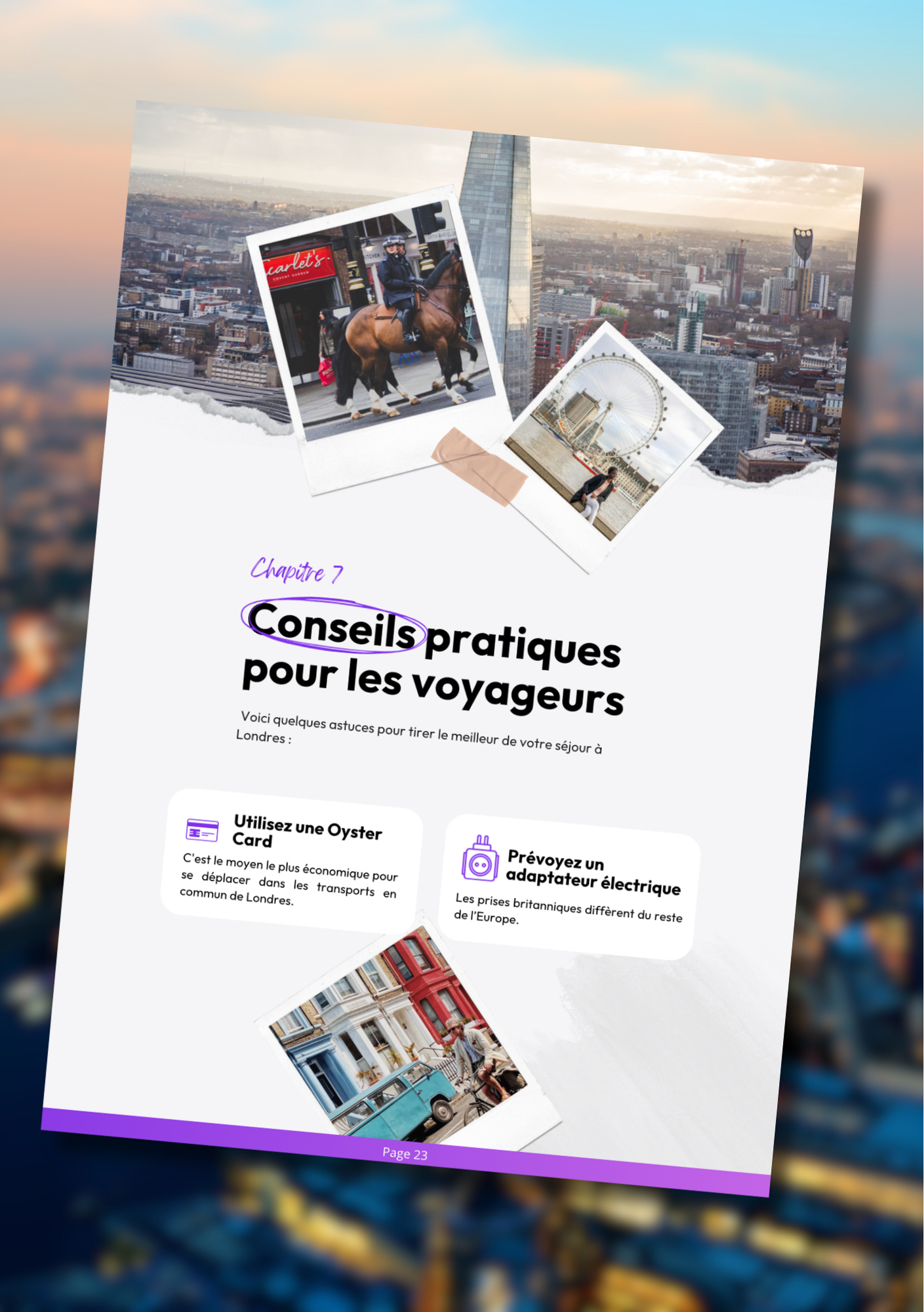Les splendeurs de Londres ⎜Format Numérique