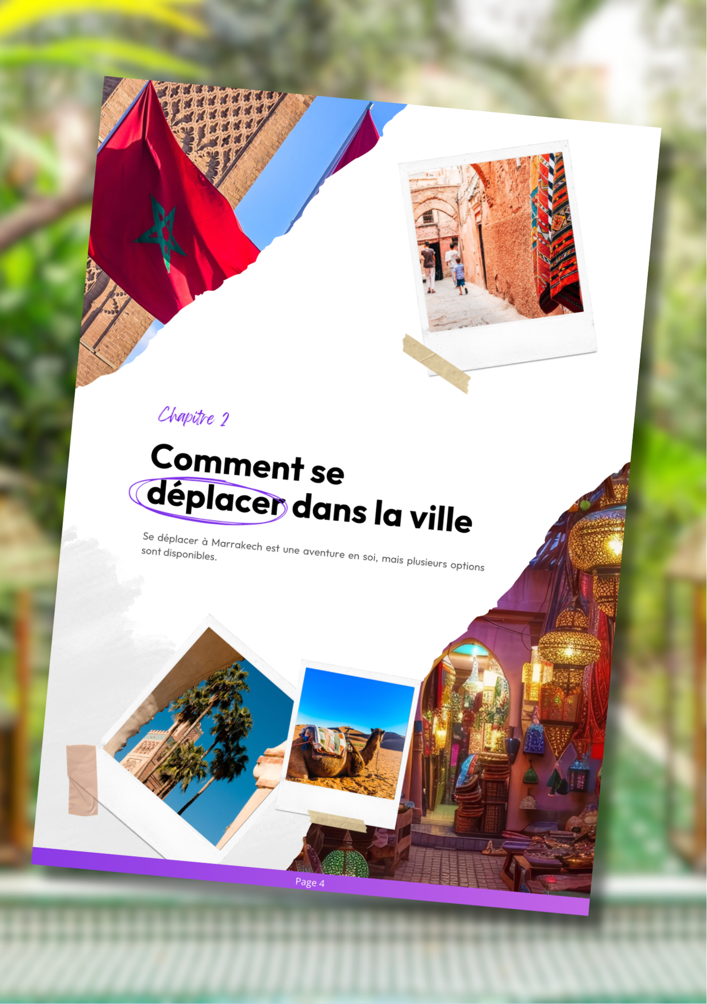 Les splendeurs de Marrakech ⎜Format Numérique
