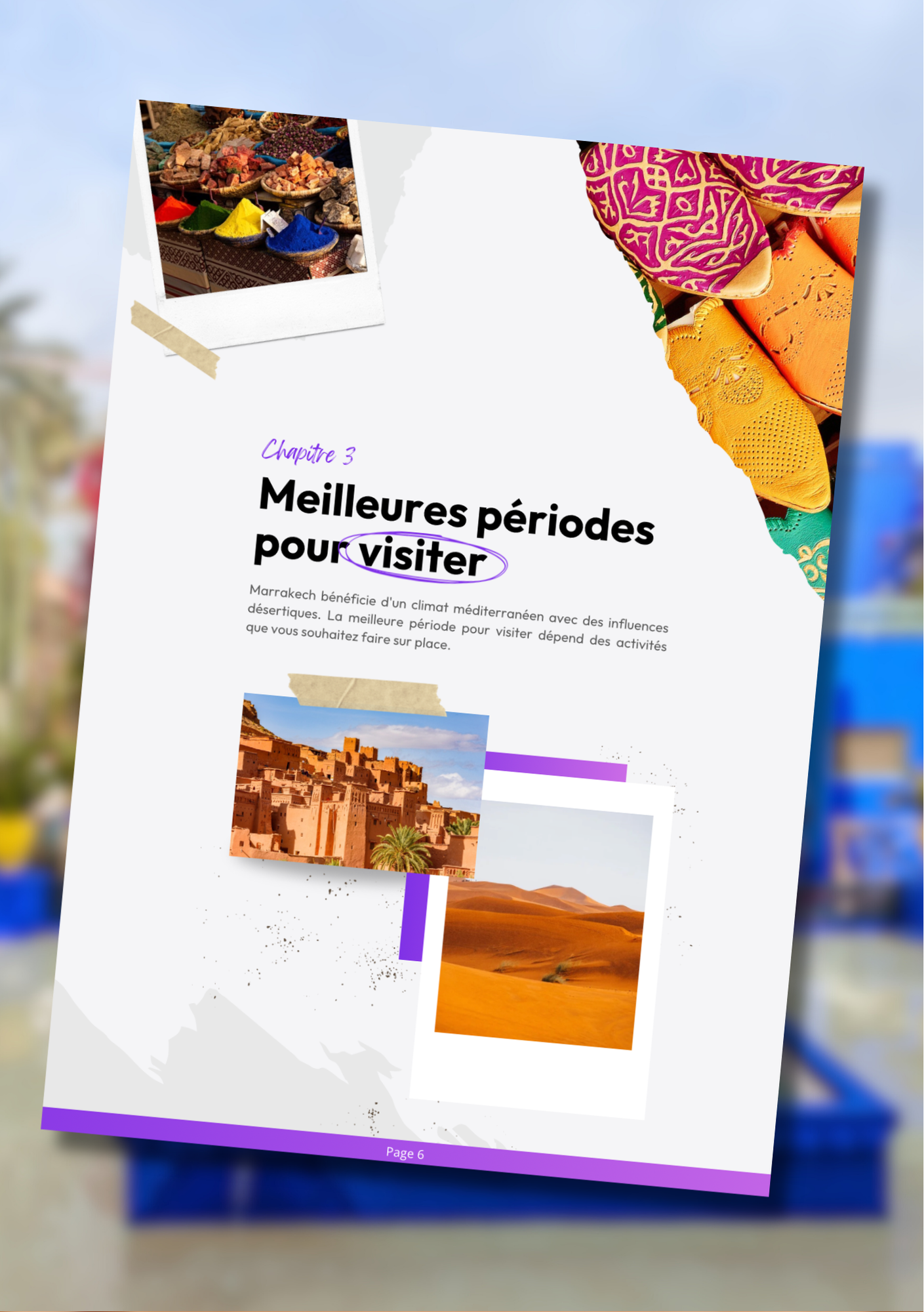Les splendeurs de Marrakech ⎜Format Numérique