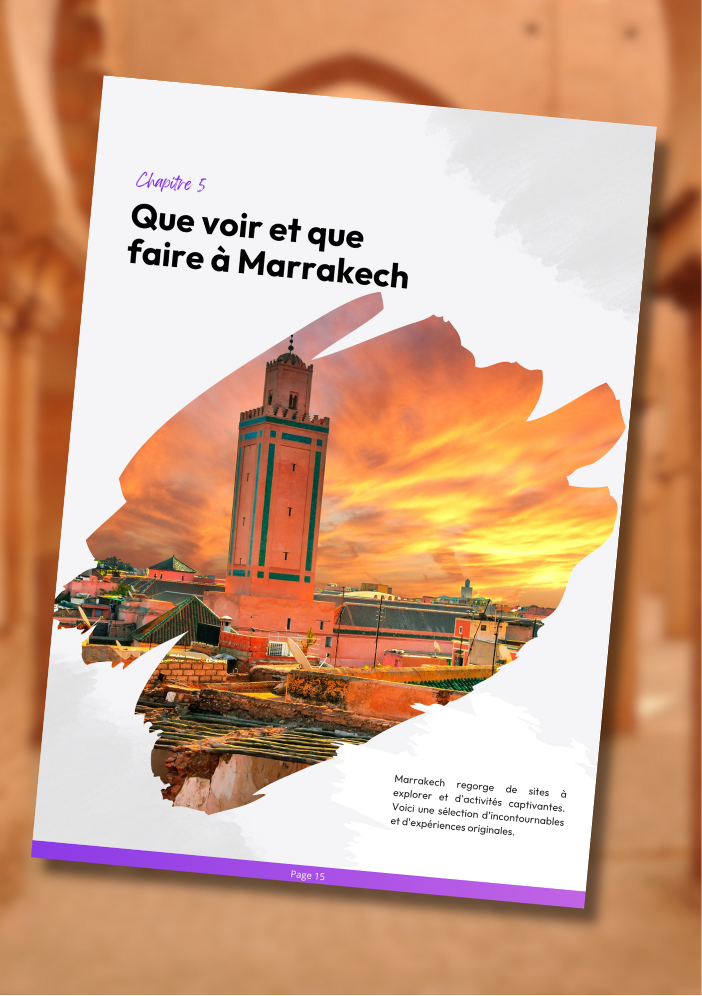 Les splendeurs de Marrakech ⎜Format Numérique