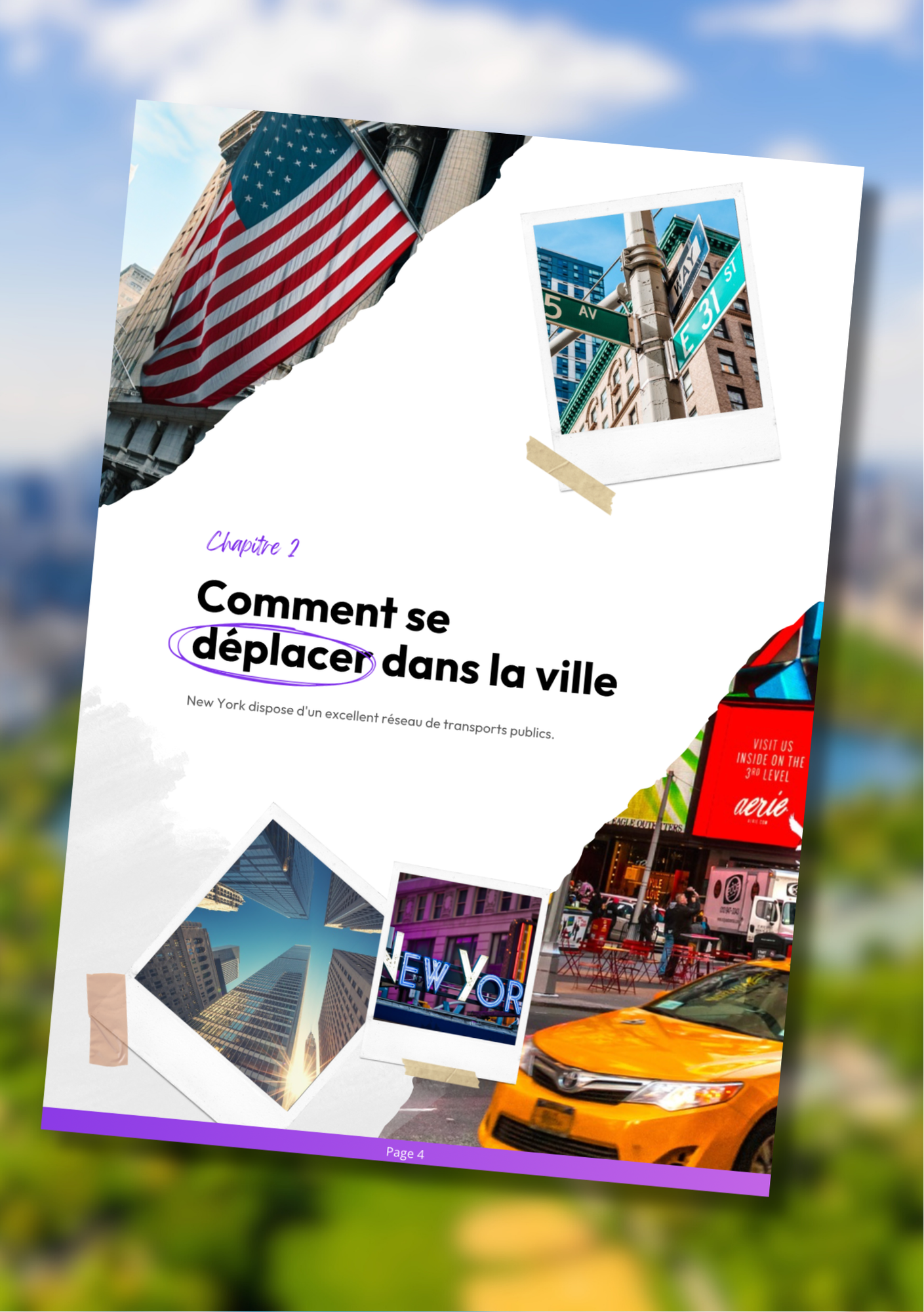 Les splendeurs de New-York⎜Format Numérique