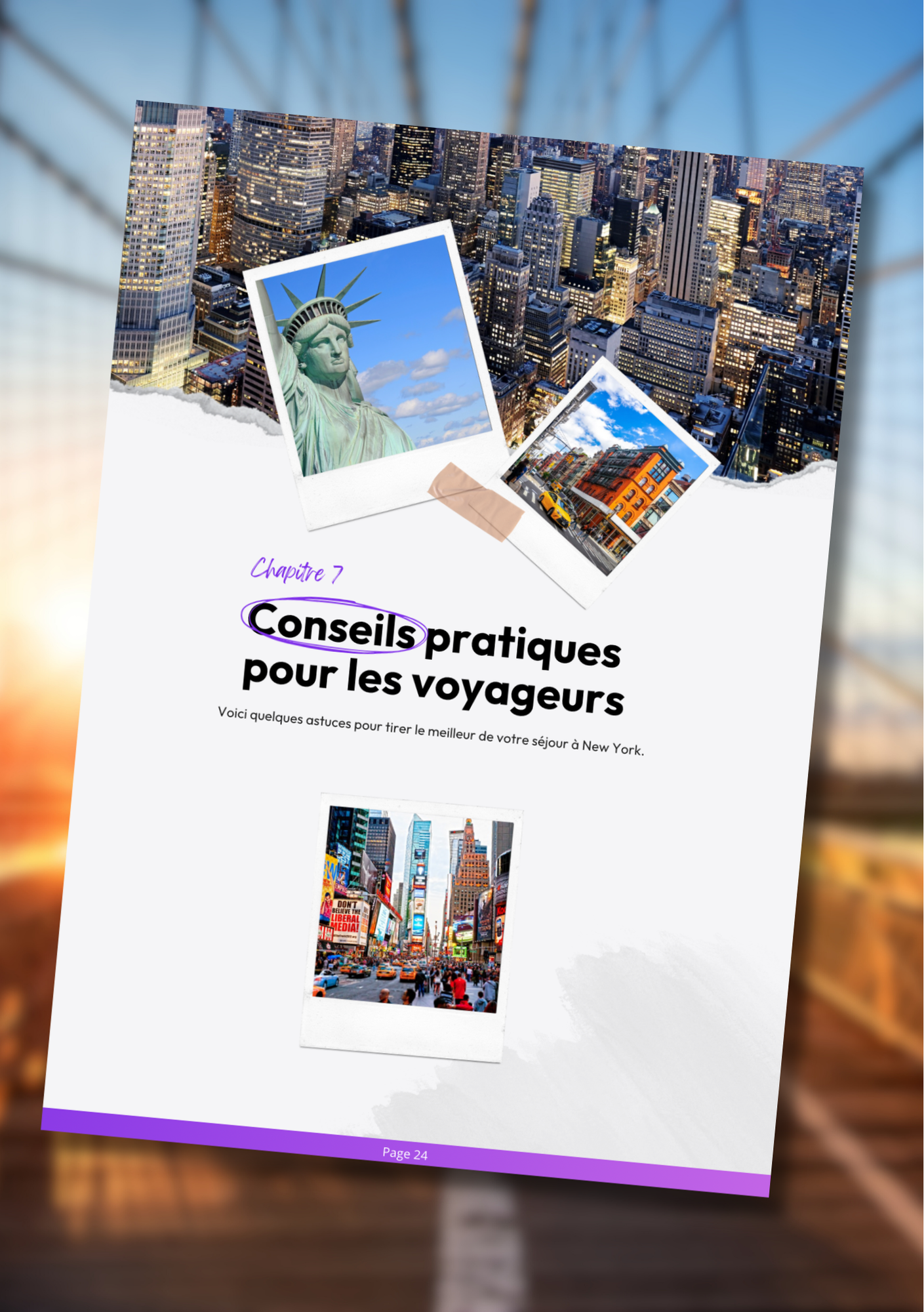 Les splendeurs de New-York⎜Format Numérique