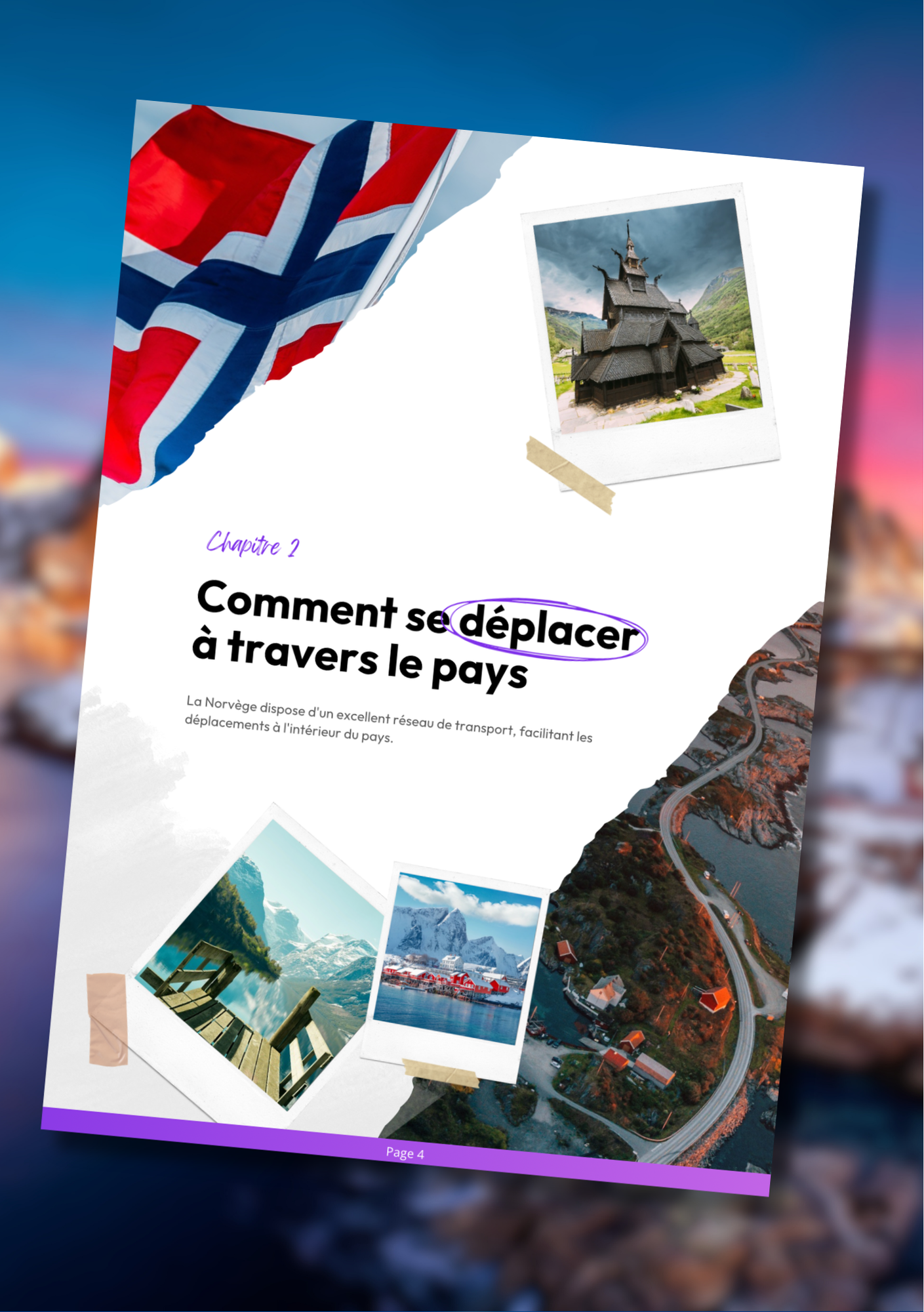 Les splendeurs de la Norvège ⎜Format Numérique