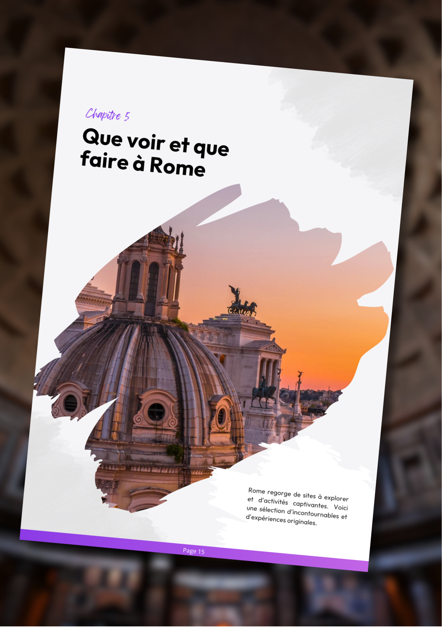 Les splendeurs de Rome ⎜Format Numérique