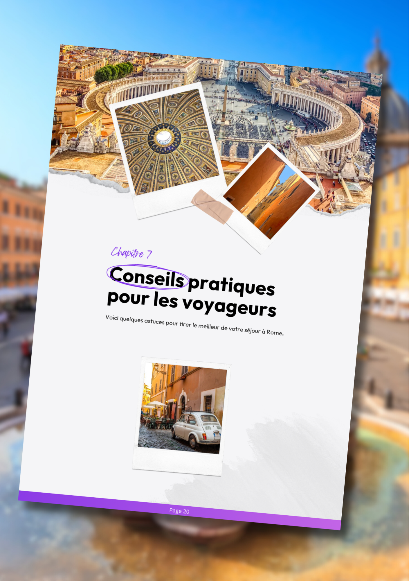 Les splendeurs de Rome ⎜Format Numérique
