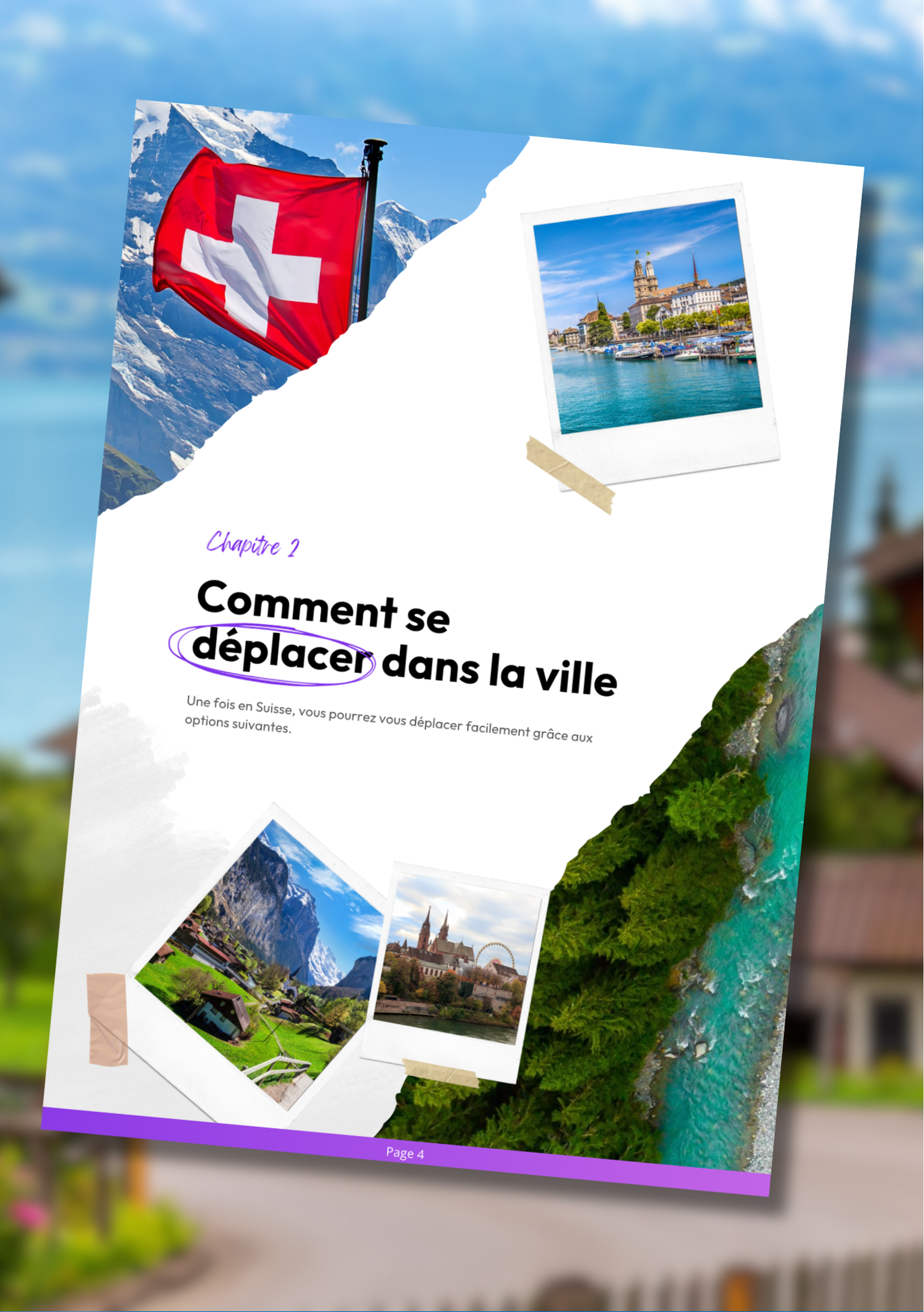 Les splendeurs de Suisse ⎜Format Numérique
