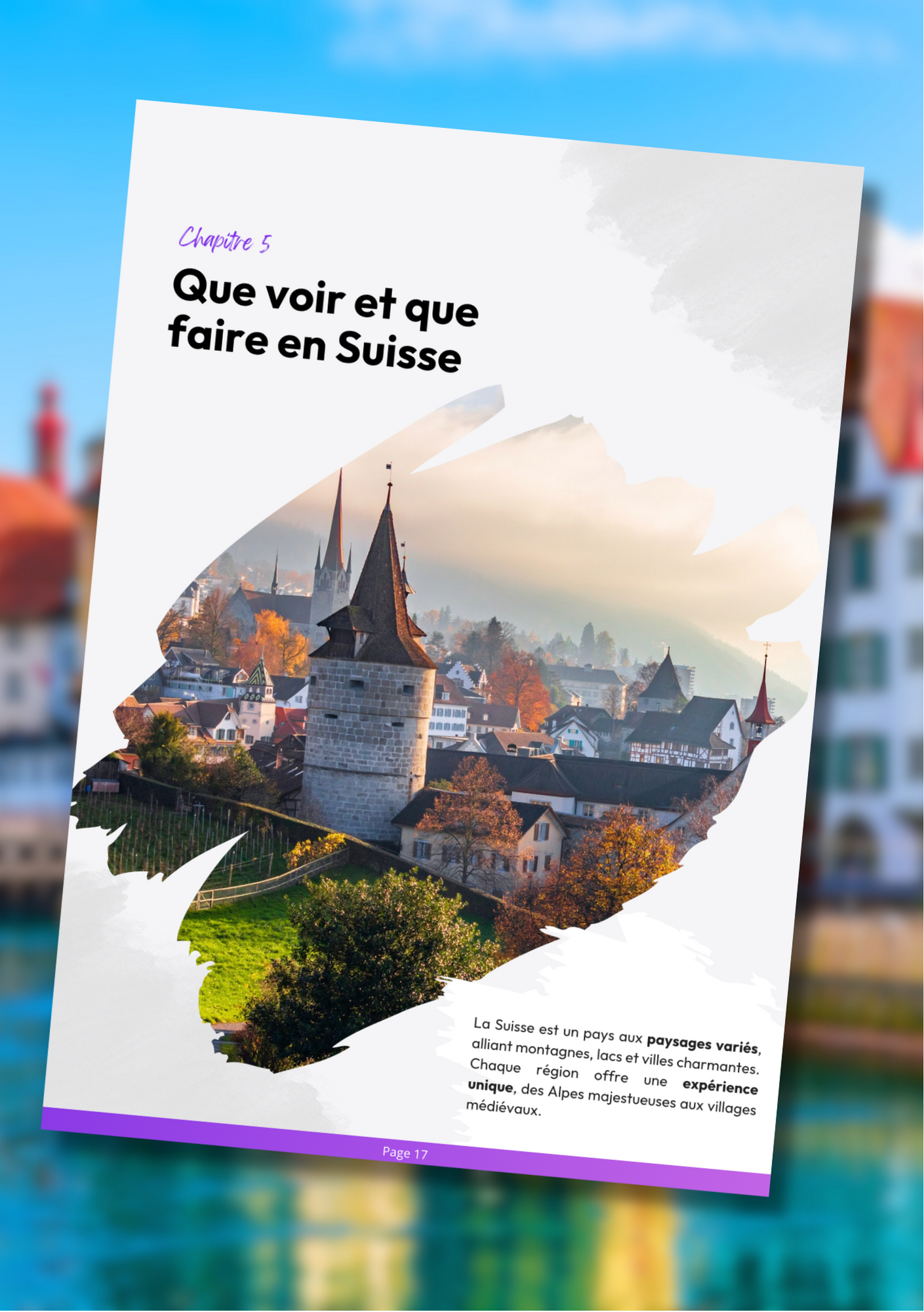 Les splendeurs de Suisse ⎜Format Numérique
