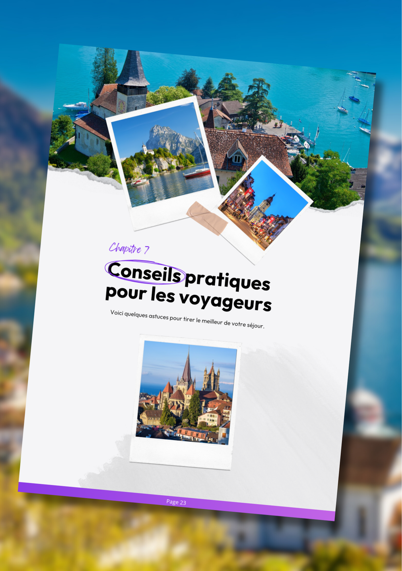 Les splendeurs de Suisse ⎜Format Numérique