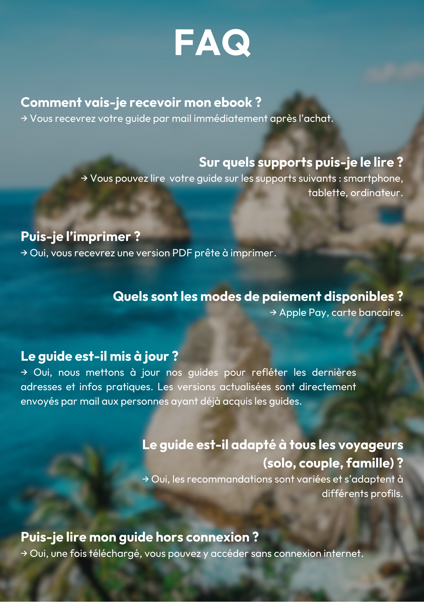 Les 100 splendeurs de Bali⎜Format Numérique