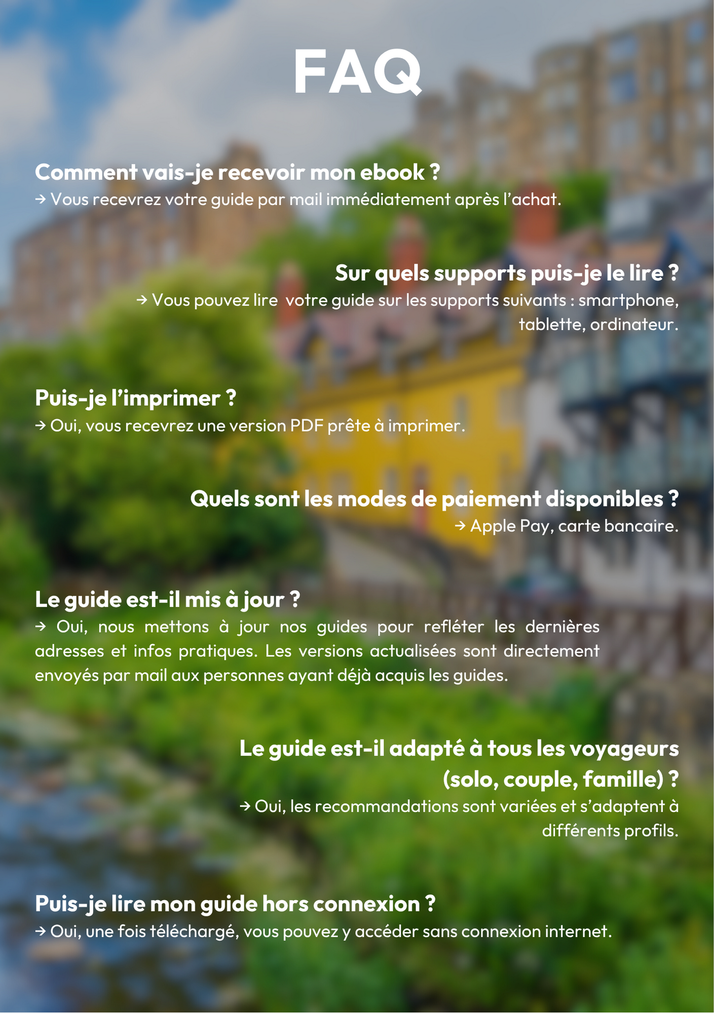 Les splendeurs de Edimbourg⎜Format Numérique