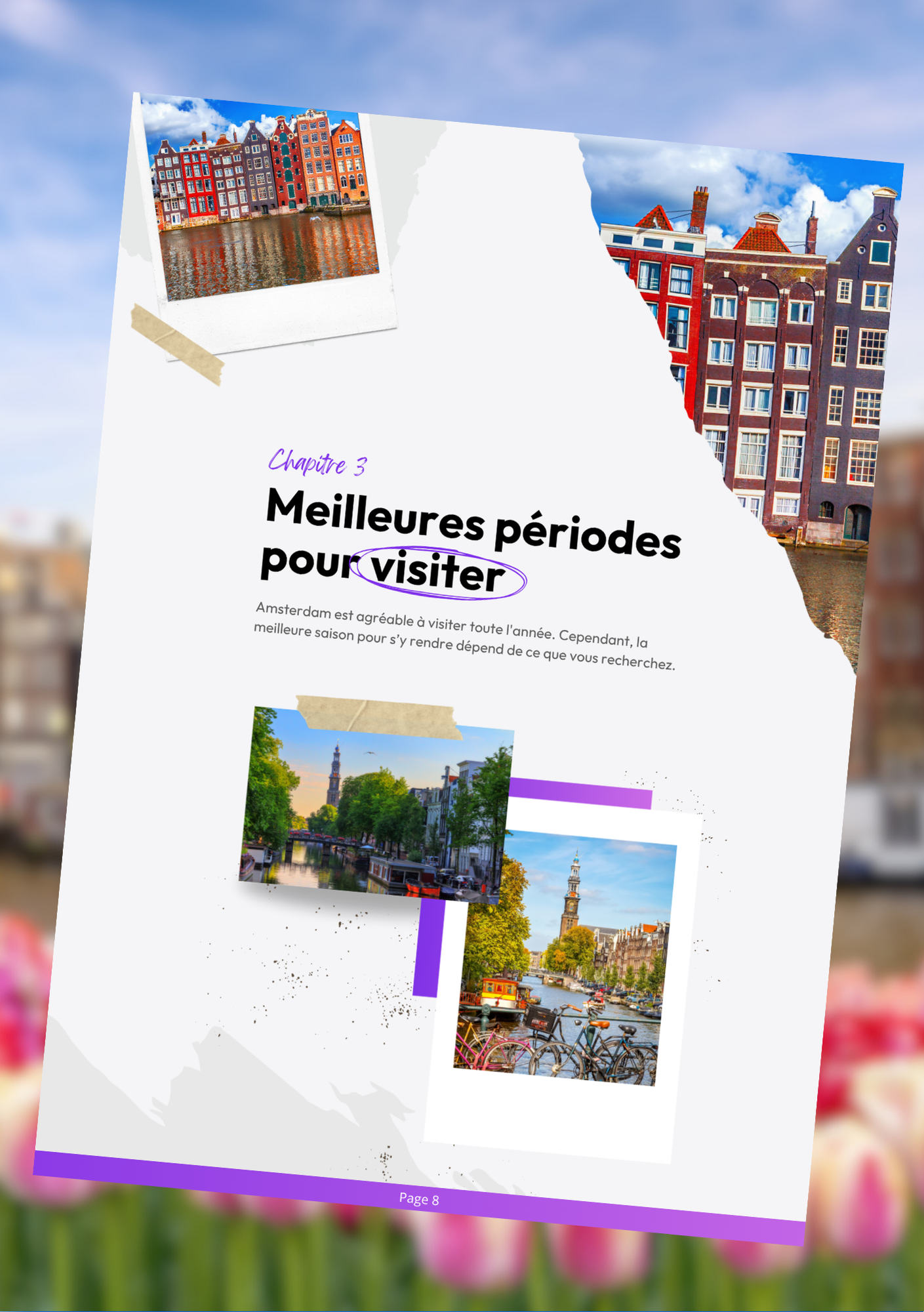 Les splendeurs d’Amsterdam⎜Format Numérique